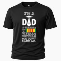 Dad Vietnam Veteran Cooling Performance Crew T-Shirt