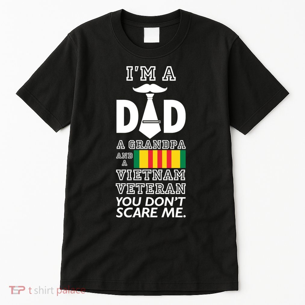 Dad Vietnam Veteran Tall T-Shirt