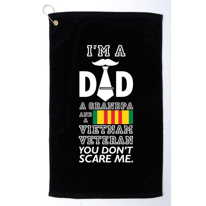 Dad Vietnam Veteran Golf Towel