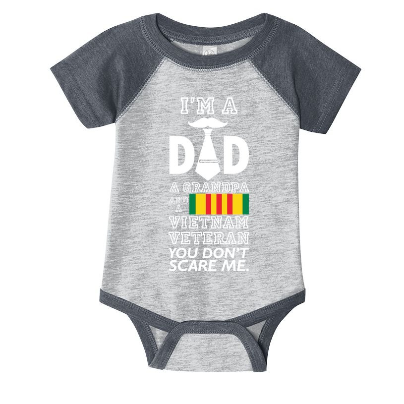 Dad Vietnam Veteran Infant Baby Jersey Bodysuit