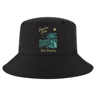 Vacation Days Spent Perfectly Beach T Cool Comfort Performance Bucket Hat