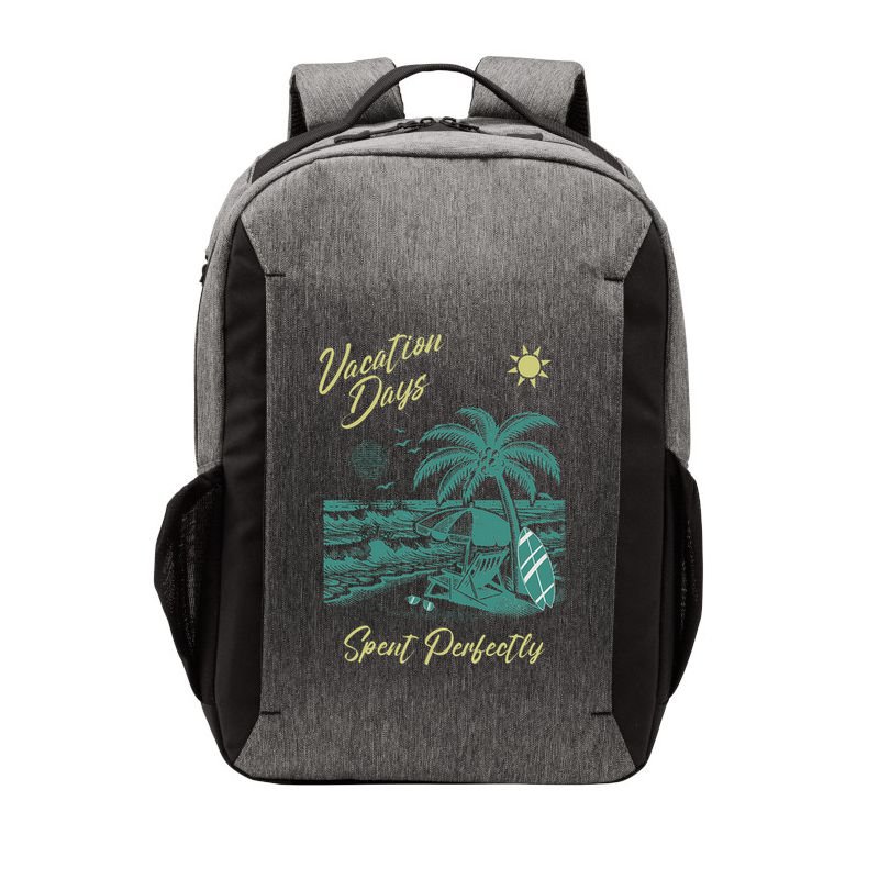 Vacation Days Spent Perfectly Beach T Vector Backpack