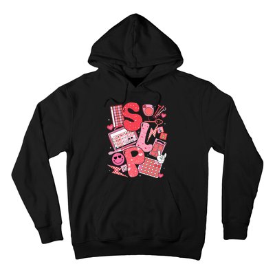 Valentines Day Speech Therapy Therapist Slpa Slp Hoodie