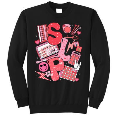 Valentines Day Speech Therapy Therapist Slpa Slp Sweatshirt