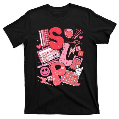 Valentines Day Speech Therapy Therapist Slpa Slp T-Shirt