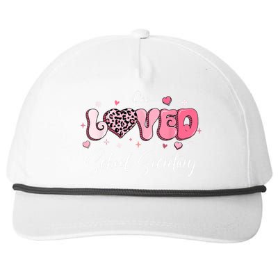 Valentines Day School Secretary Snapback Five-Panel Rope Hat