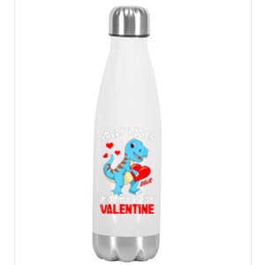 Valentines Day Sorry Ladies Mommy Is My Valentine Funny Gift Stainless Steel Insulated Water Bottle