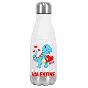 Valentines Day Sorry Ladies Mommy Is My Valentine Funny Gift Stainless Steel Insulated Water Bottle