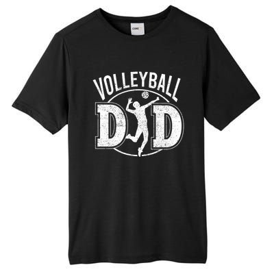 Volleyball Dad Spiking Ball Father Cool Gift Tall Fusion ChromaSoft Performance T-Shirt