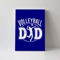 Volleyball Dad Spiking Ball Father Cool Gift Canvas