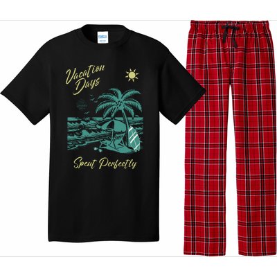 Vacation Days Spent Perfectly Beach Pajama Set