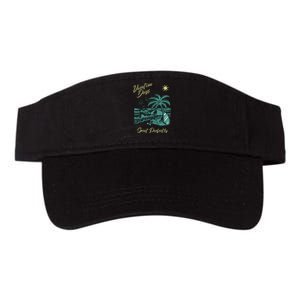 Vacation Days Spent Perfectly Beach Valucap Bio-Washed Visor