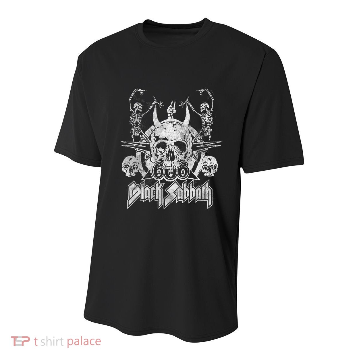Vintage Dancing Skeletons Youth Performance Sprint T-Shirt