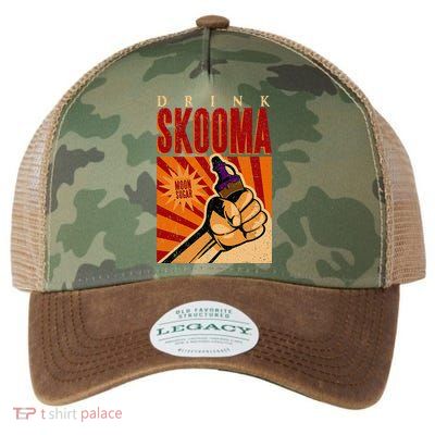 Vintage Drink Skooma Legacy Tie Dye Trucker Hat