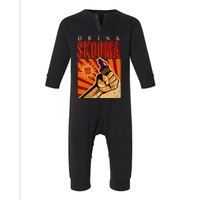 Vintage Drink Skooma Infant Fleece One Piece