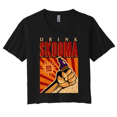 Vintage Drink Skooma Crop Top