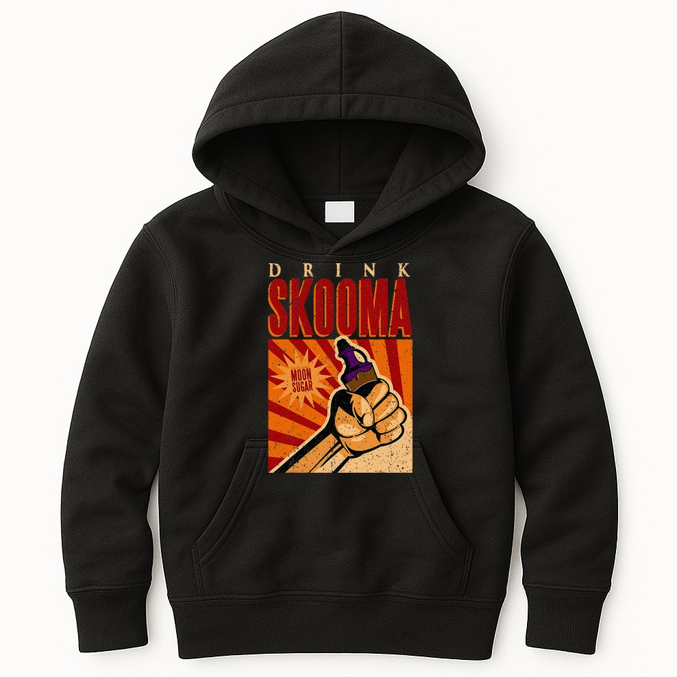 Vintage Drink Skooma Kids Hoodie