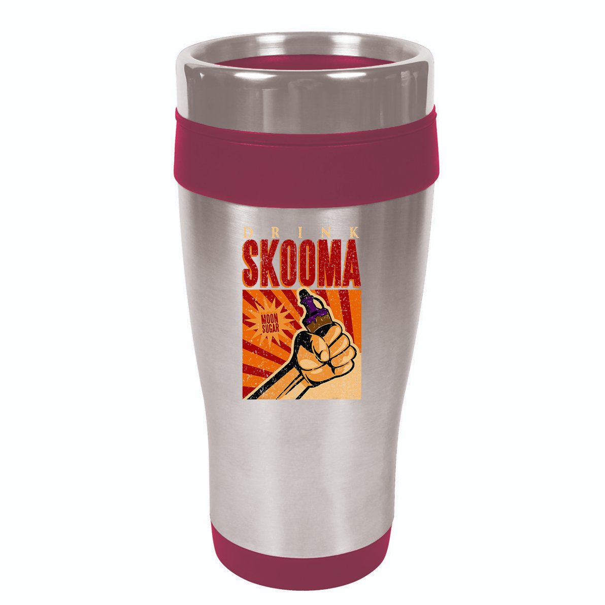 Vintage Drink Skooma 16oz Travel Tumbler