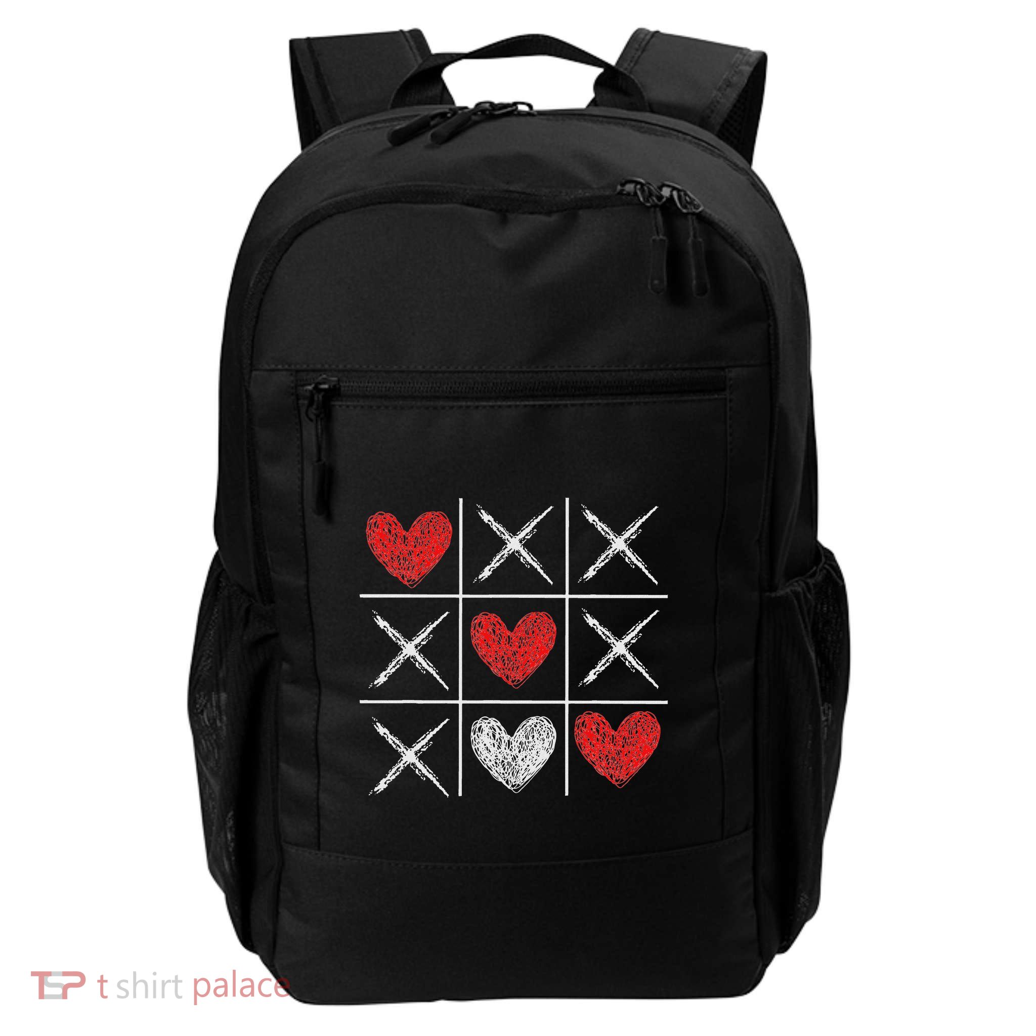 Valentines Day Tic Tac Toe Xo Xo Backpack