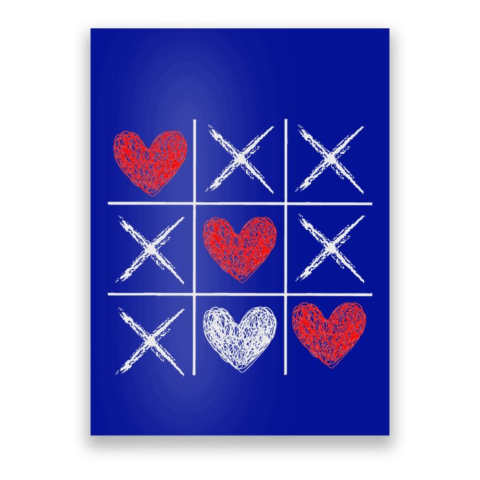 Valentines Day Tic Tac Toe Xo Xo Poster