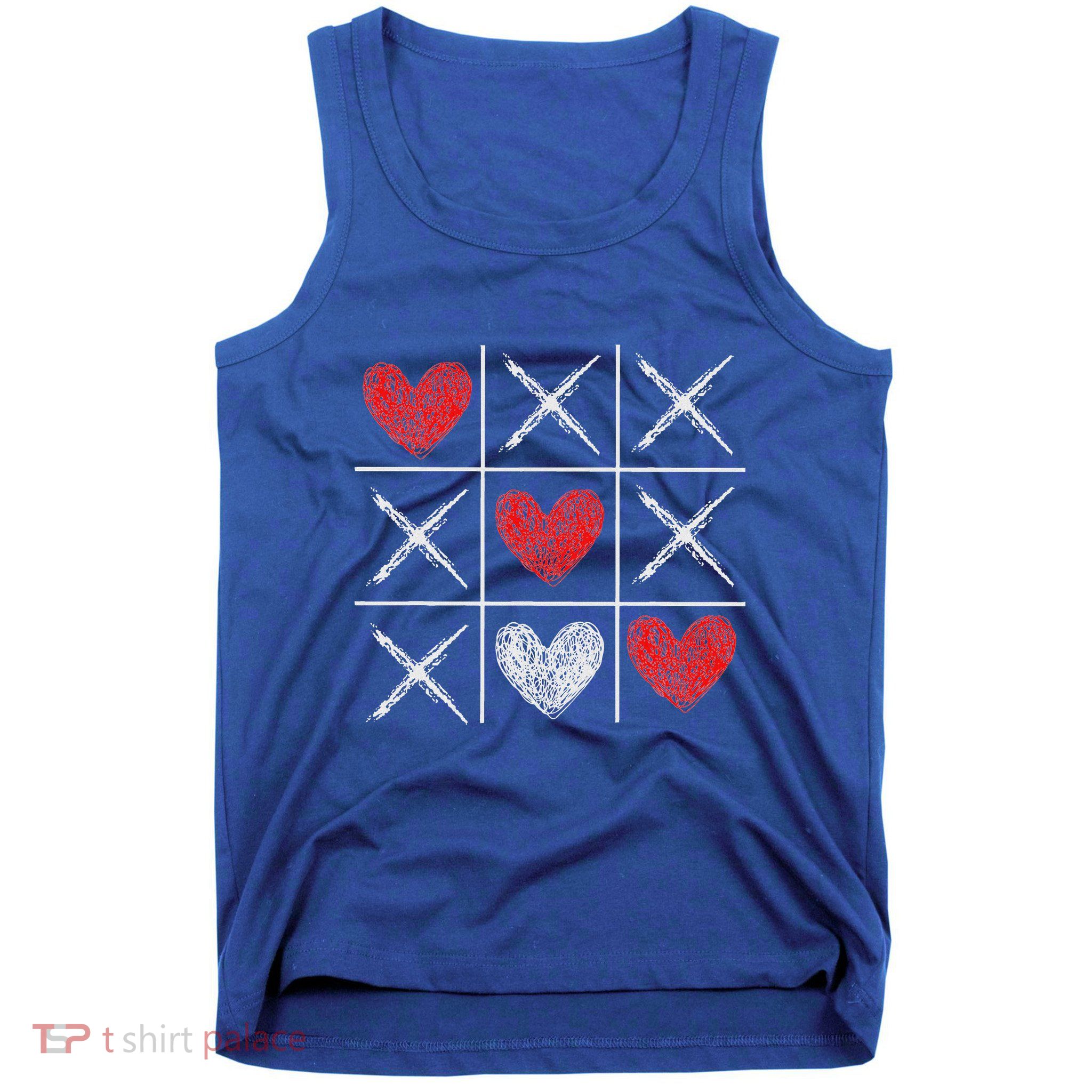 Valentines Day Tic Tac Toe Xo Xo Tank Top