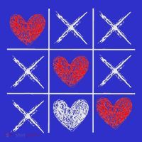 Valentines Day Tic Tac Toe Xo Xo Zip Tote Bag