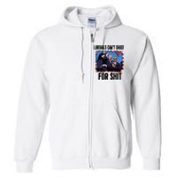 Vintage Donald Trump Liberals Cant Shoot For Shit Full Zip Hoodie