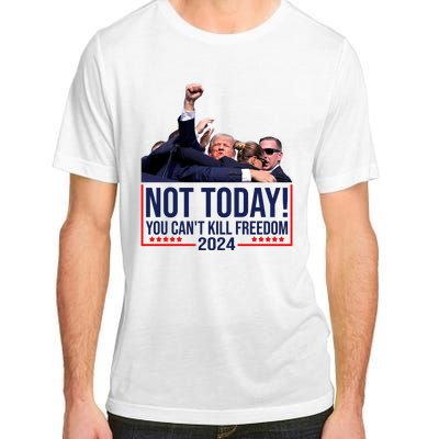 Vintage Donald Trump Not Today You Cant Kill Freedom Adult ChromaSoft Performance T-Shirt