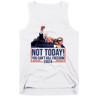 Vintage Donald Trump Not Today You Cant Kill Freedom Tank Top