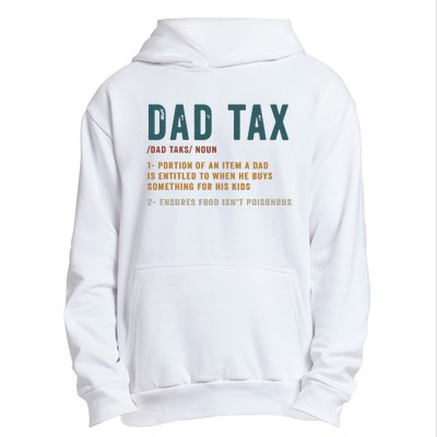 Vintage Dad Tax Definition Funny Fathers Day Urban Pullover Hoodie