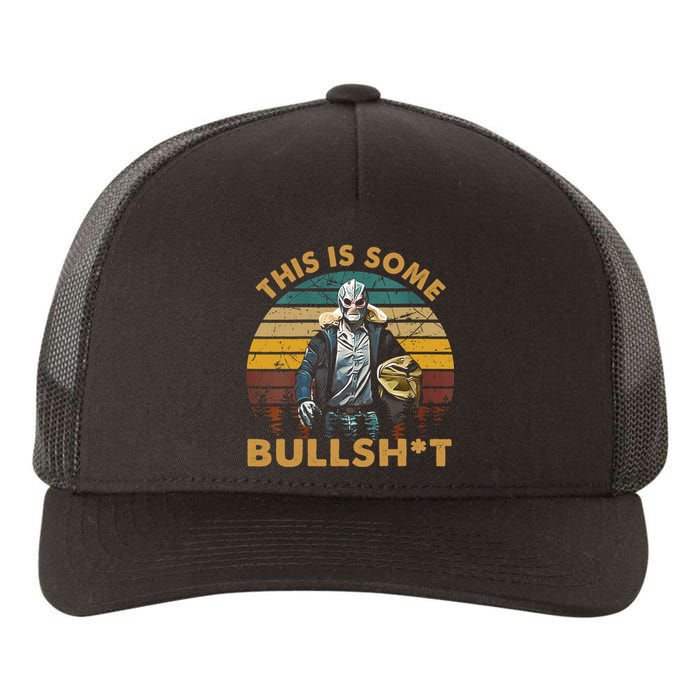 Vintage Design This Is Some Bullsht Yupoong Adult 5-Panel Trucker Hat