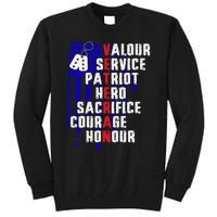 Veterans Day thank you veterans  Tall Sweatshirt