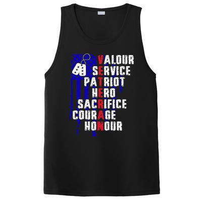 Veterans Day thank you veterans  PosiCharge Competitor Tank