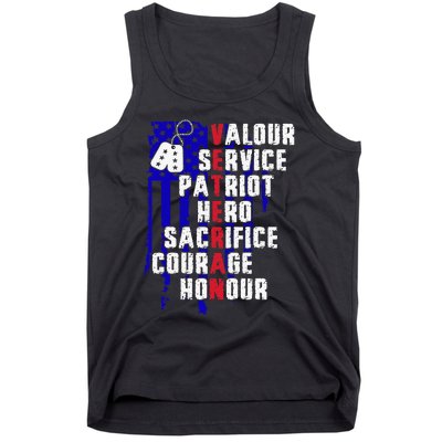 Veterans Day thank you veterans  Tank Top