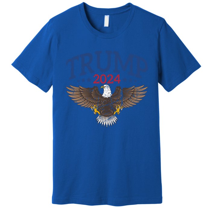 Vintage Donald Trump 2024 Eagle Gift Premium T-Shirt