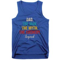 Vintage Dad The The Myth The Archery Legend Father Day Gift Tank Top