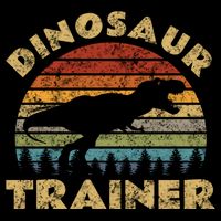 Vintage Dinosaur Trainer Halloween Costume Retro Sunset Dino Cool Gift Mug