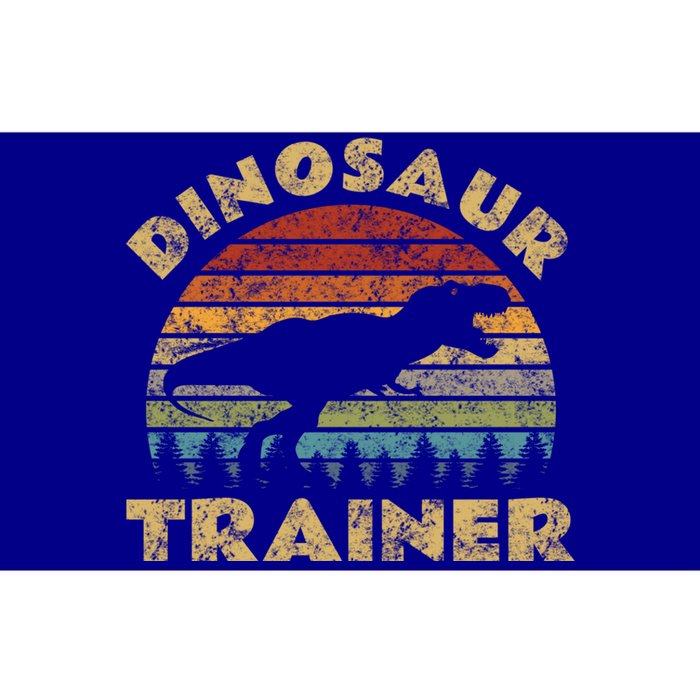 Vintage Dinosaur Trainer Halloween Costume Retro Sunset Dino Cool Gift Bumper Sticker