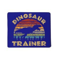 Vintage Dinosaur Trainer Halloween Costume Retro Sunset Dino Cool Gift Mousepad