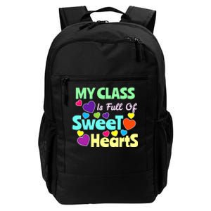 Valentines Day Teacher I Love My Sweet Students Daily Commute Backpack