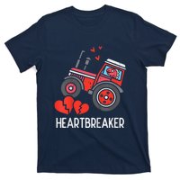 Valentines Day Tractor Heartbreaker Truck T-Shirt