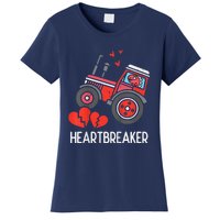 Valentines Day Tractor Heartbreaker Truck Women's T-Shirt