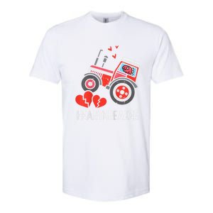 Valentines Day Tractor Heartbreaker Truck Softstyle CVC T-Shirt