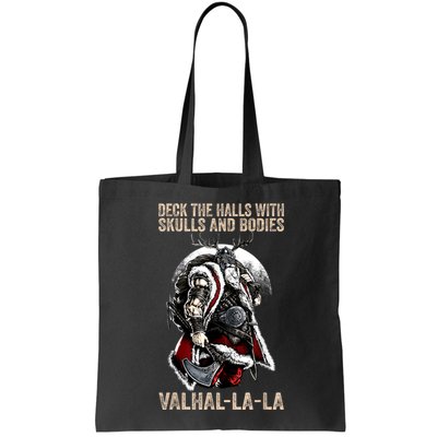 ValhallaLa Deck The Halls With Skulls And Bodies Vintage Bag