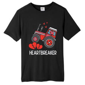 Valentines Day Tractor Heartbreaker Truck Tall Fusion ChromaSoft Performance T-Shirt