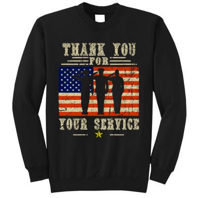 Veterans Day Thank You For Your Service Sweatshirt