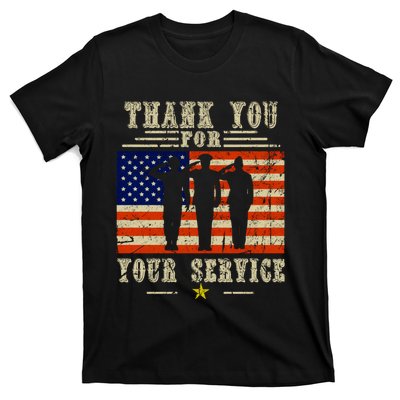 Veterans Day Thank You For Your Service T-Shirt