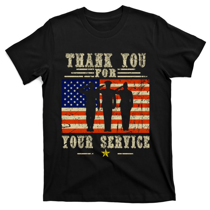 Veterans Day Thank You For Your Service T-Shirt