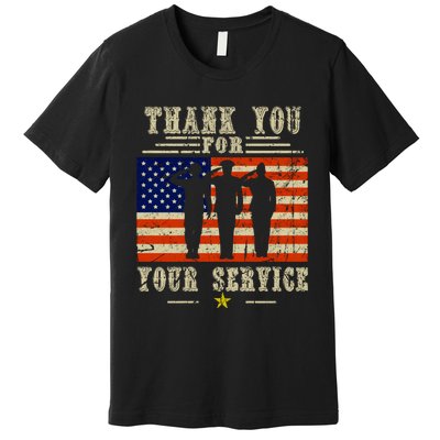 Veterans Day Thank You For Your Service Premium T-Shirt