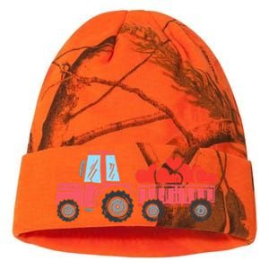 Valentines Day Tractor Truck Hearts Farm Kati Licensed 12" Camo Beanie